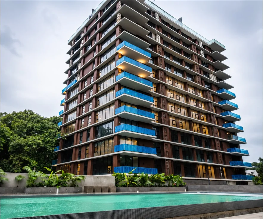 Vista de Torre Domus Residences, proyecto del portafolio de Sobalvarro Consultores